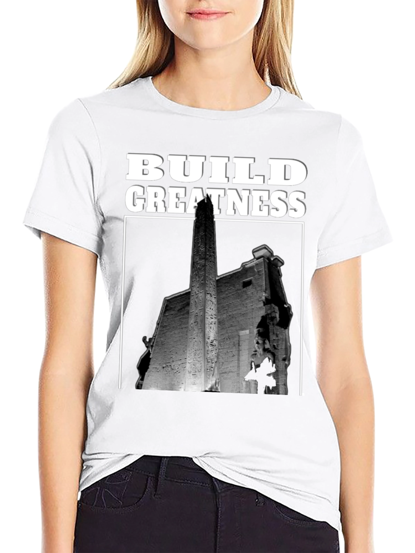 Build Greatness Graphic T-Shirt