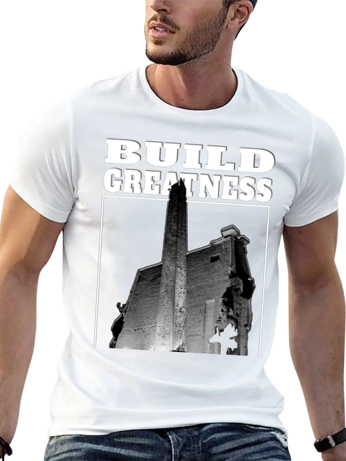 Build Greatness Graphic T-Shirt