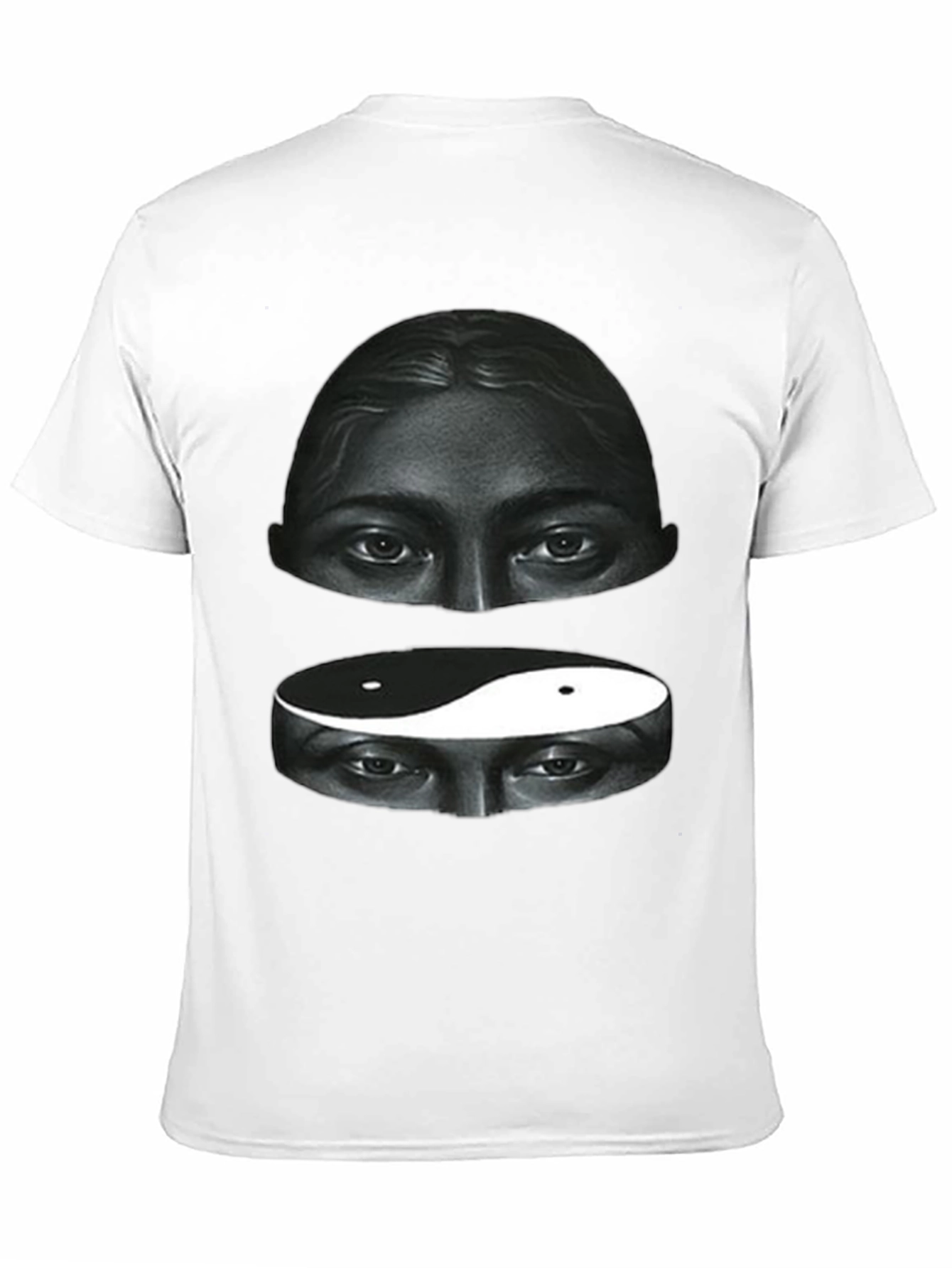 Yin Yang Eyes Graphic Tee - Soft Cotton Blend