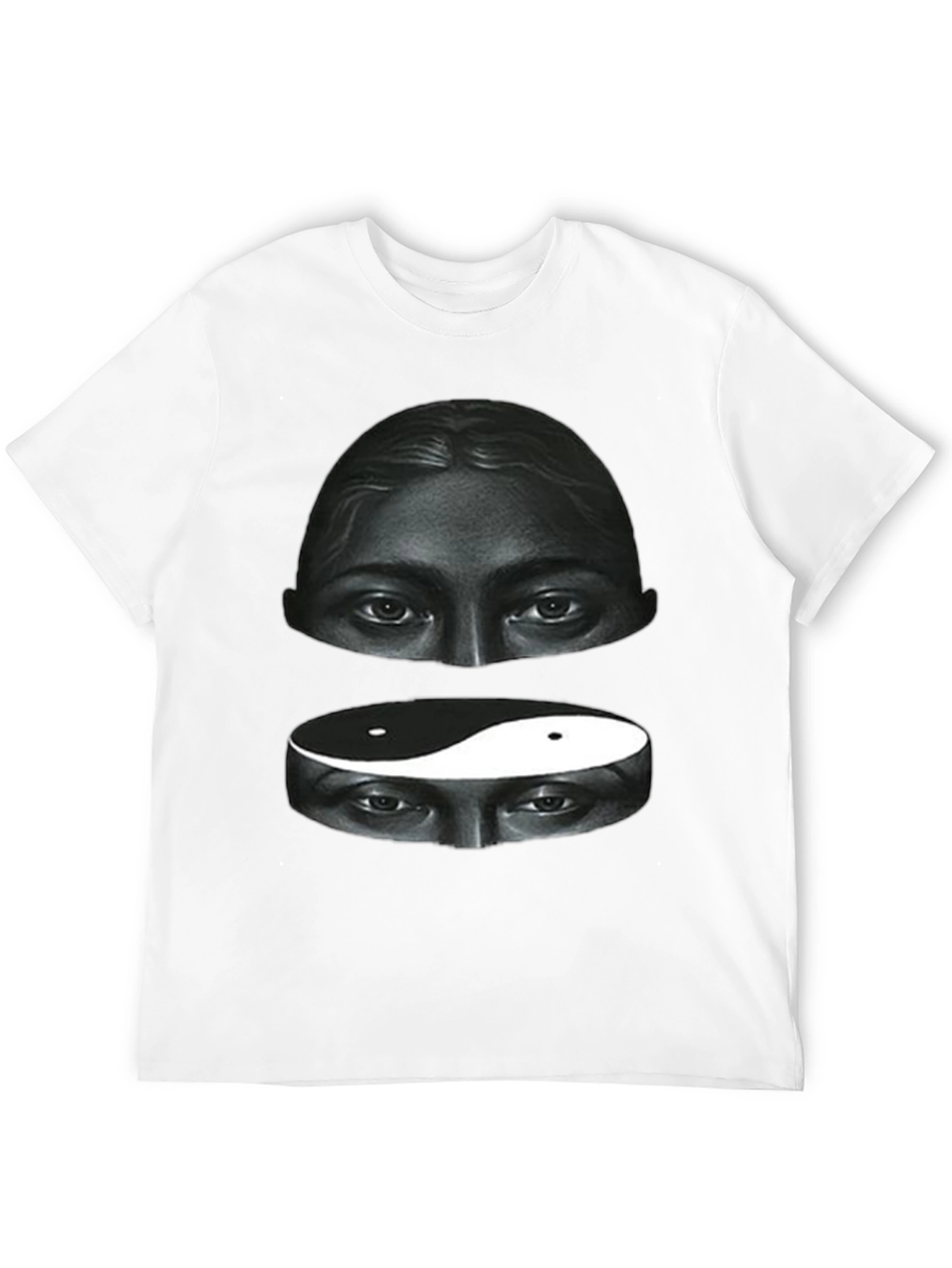 Yin Yang Eyes Graphic Tee - Soft Cotton Blend