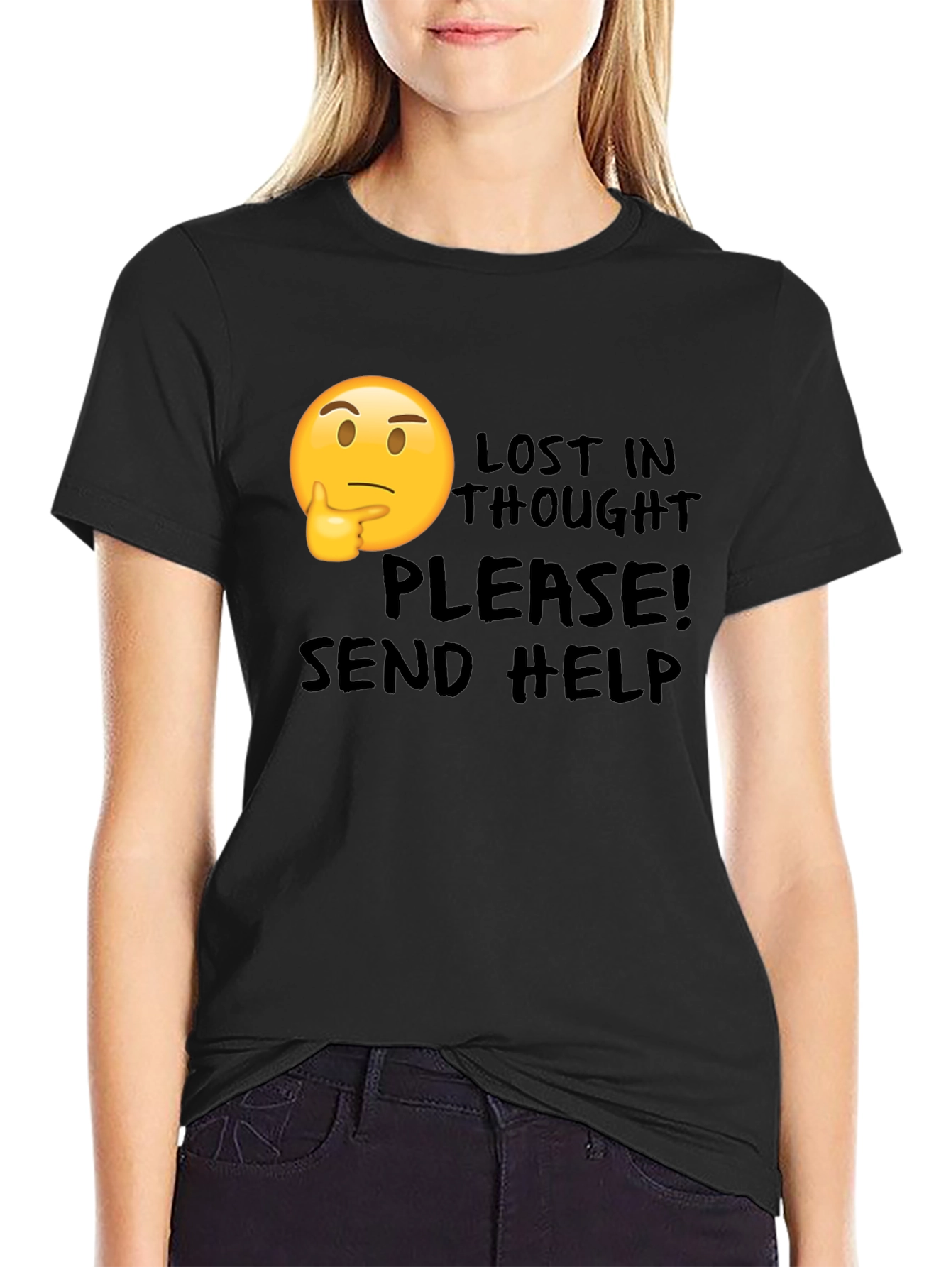Lost in Thought T-Shirt - Send Help!