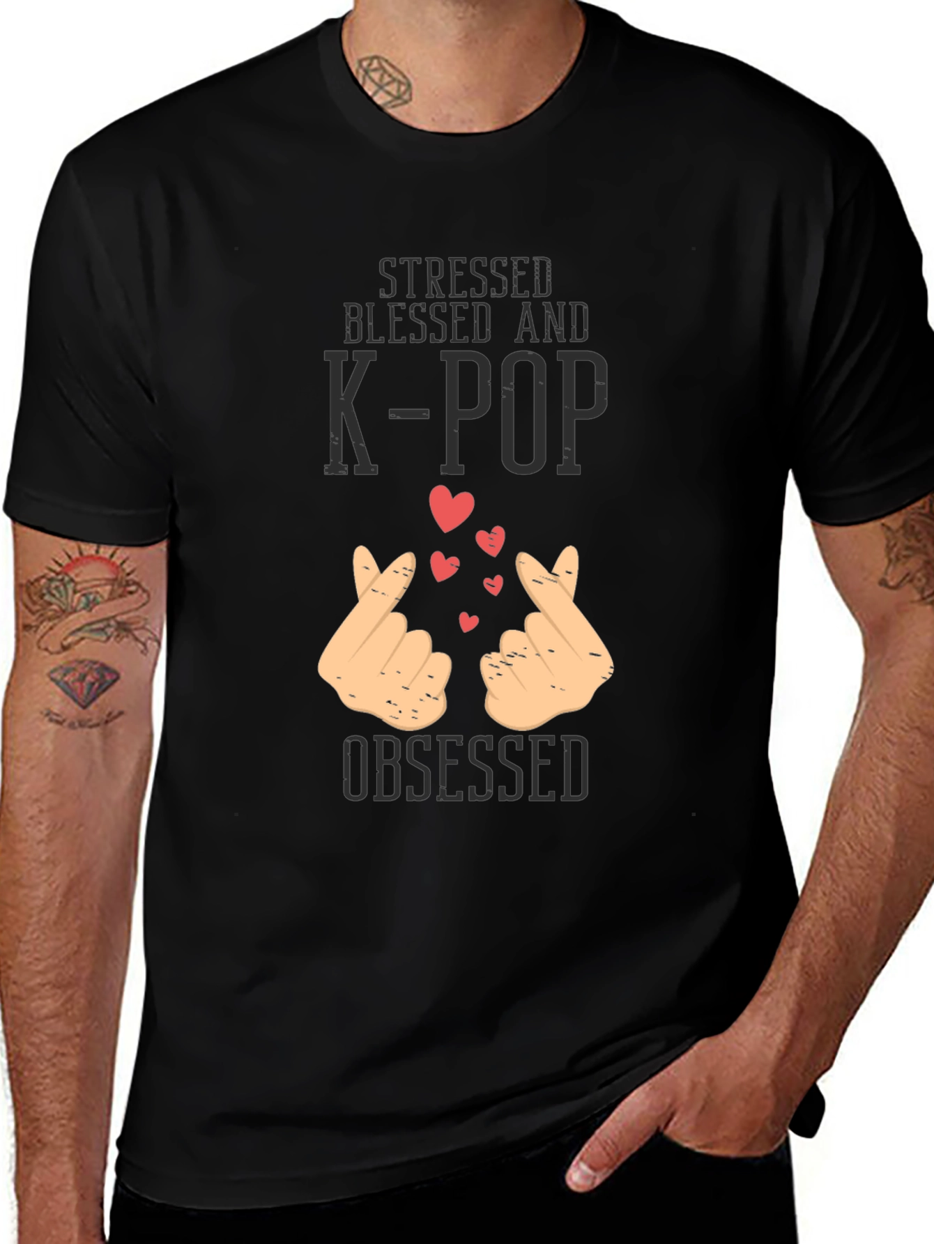 K-Pop Obsessed Graphic Tee