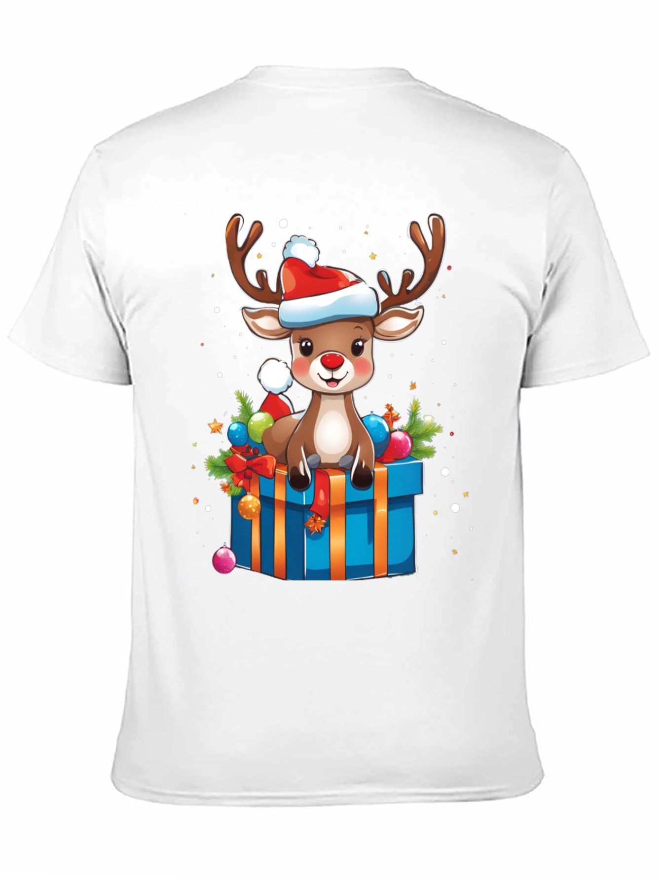 Reindeer Christmas Graphic Tee