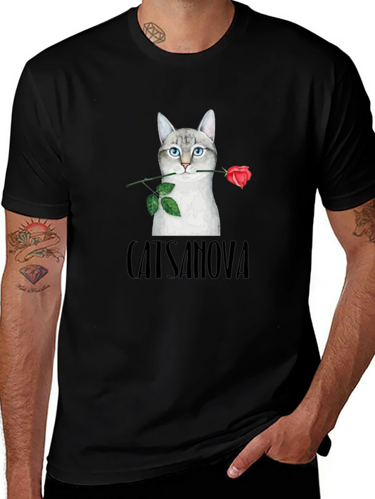 Catsanova T-Shirt - Unique Cat Design