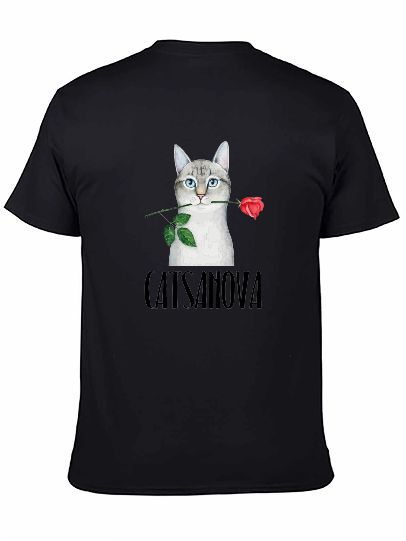 Catsanova T-Shirt - Unique Cat Design