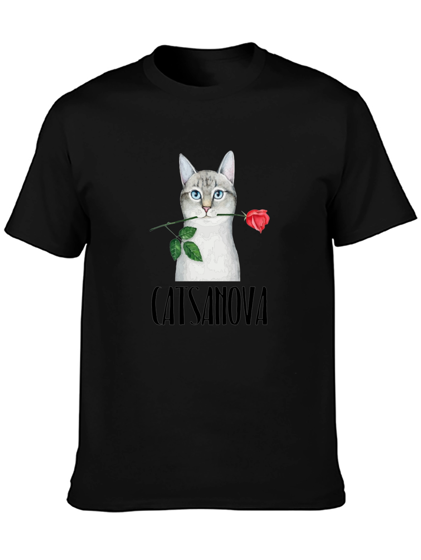 Catsanova T-Shirt - Unique Cat Design