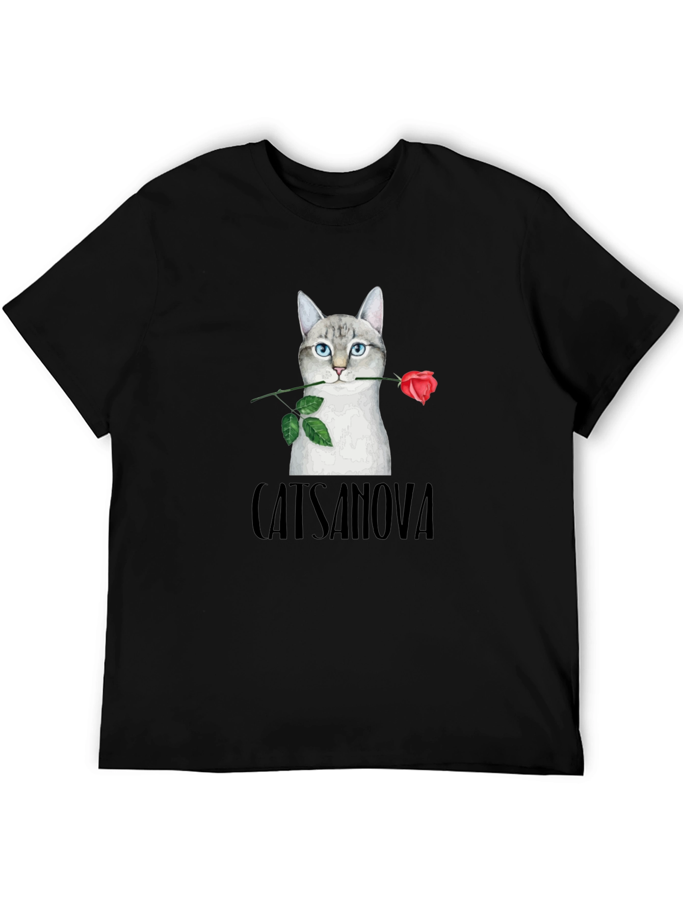 Catsanova T-Shirt - Unique Cat Design