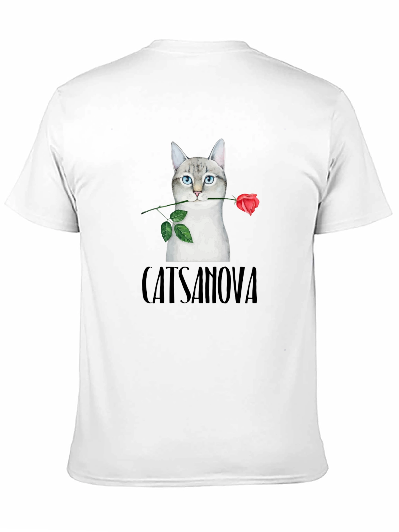 Catsanova T-Shirt - Unique Cat Design