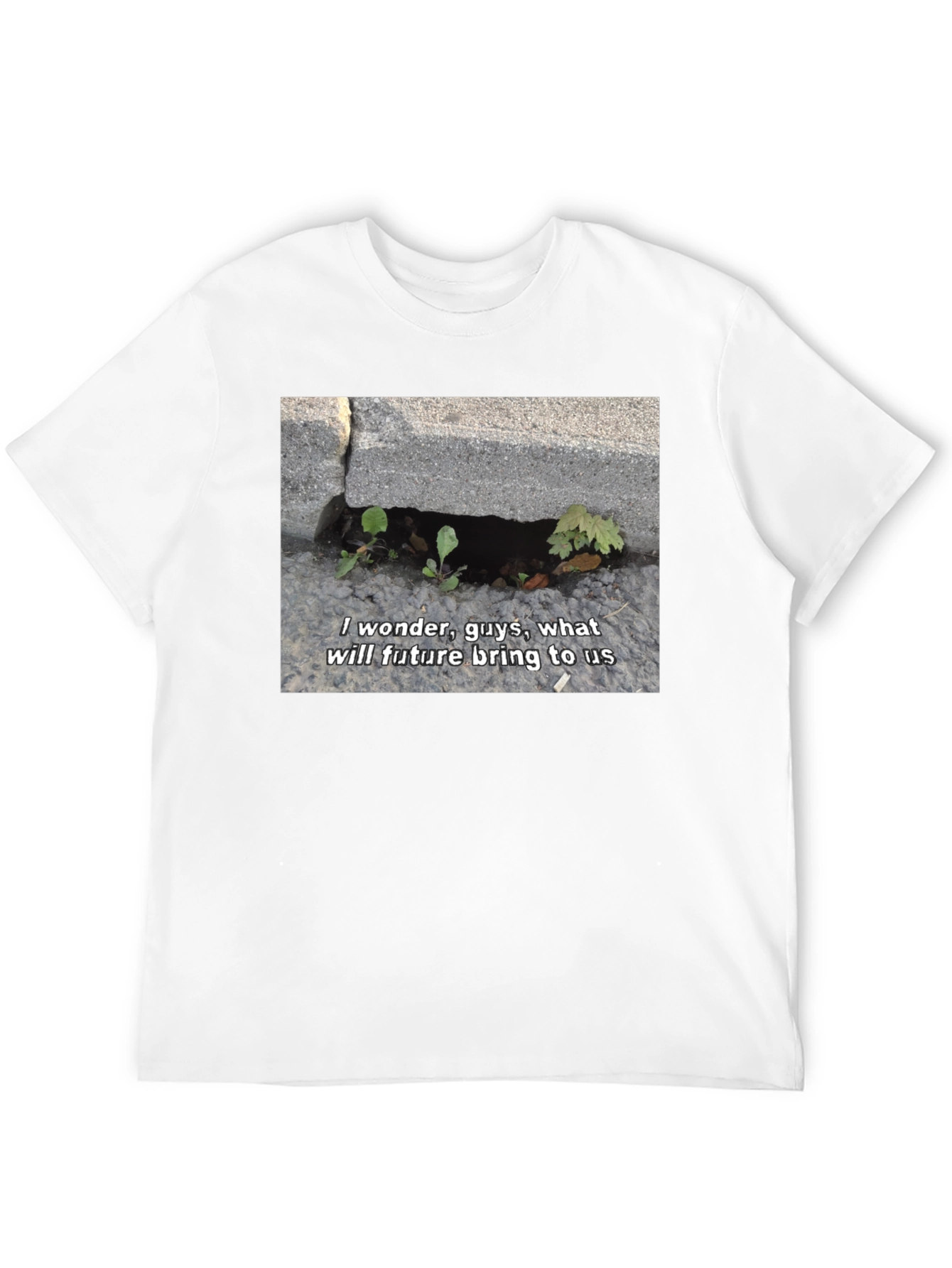 I Wonder Guys Graphic T-Shirt - Black