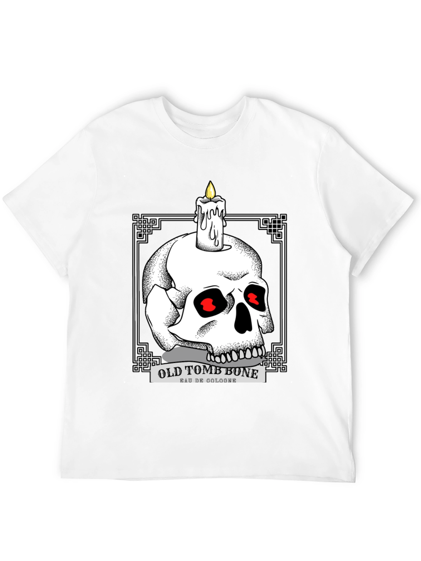 Old Tomb Bone Graphic Tee
