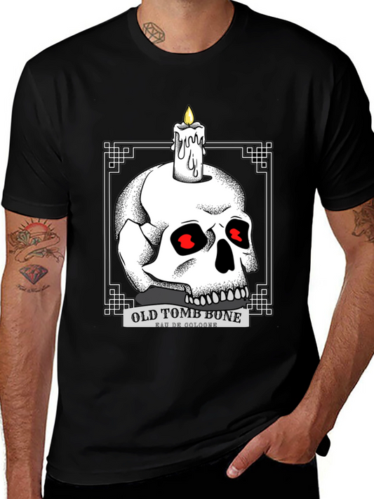 Old Tomb Bone Graphic Tee