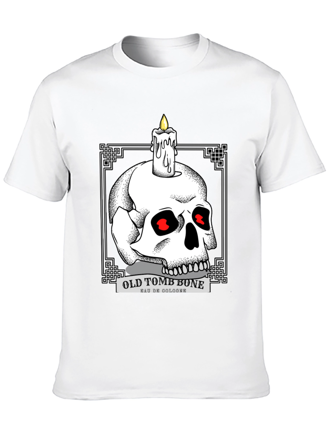 Old Tomb Bone Graphic Tee