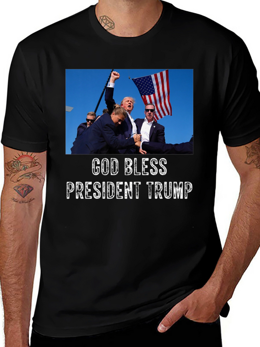 God Bless President Trump T-Shirt