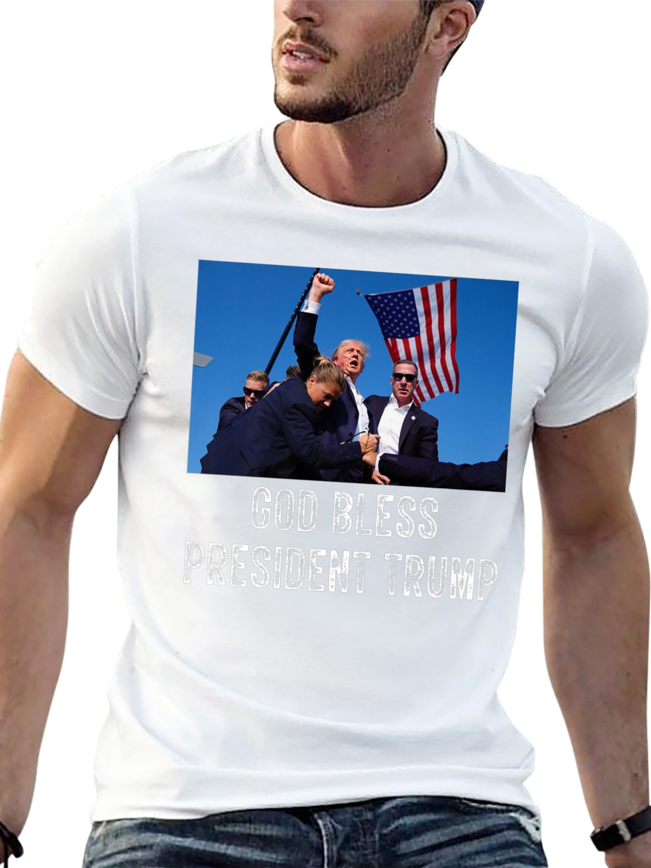 God Bless President Trump T-Shirt