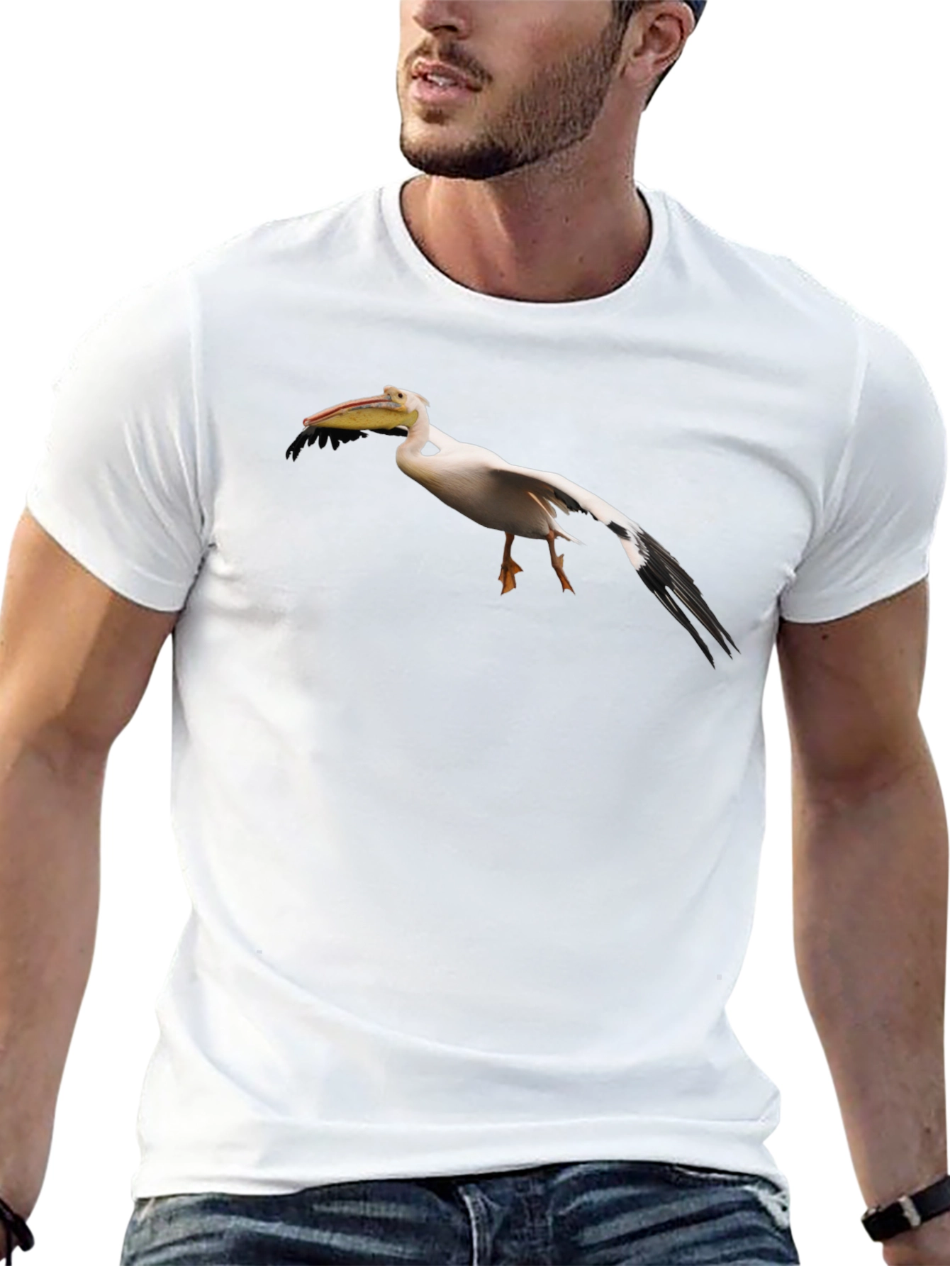 Pelican Graphic T-Shirt - Black Classic Fit