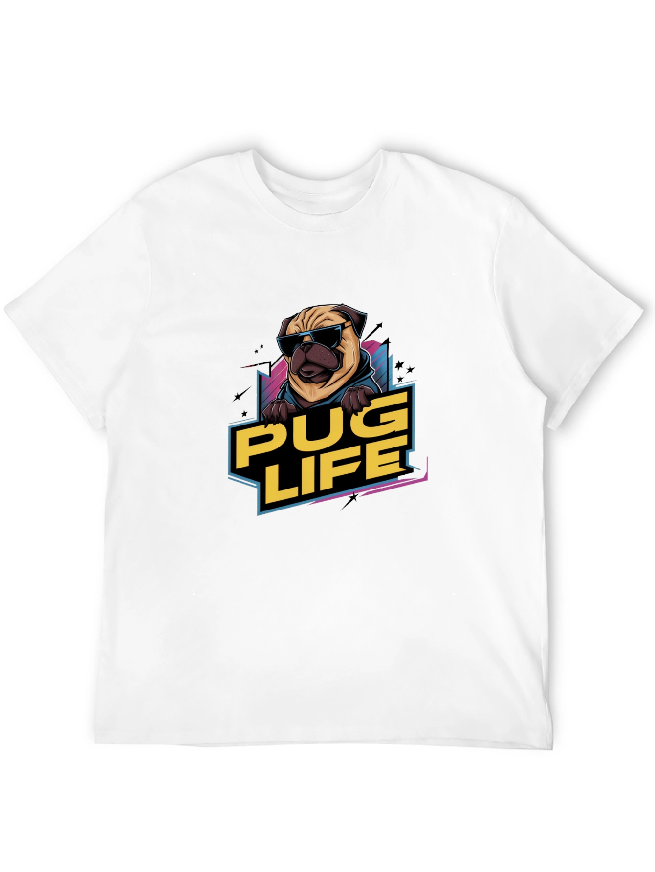 Pug Life T-Shirt - Cool Dog Graphic Tee