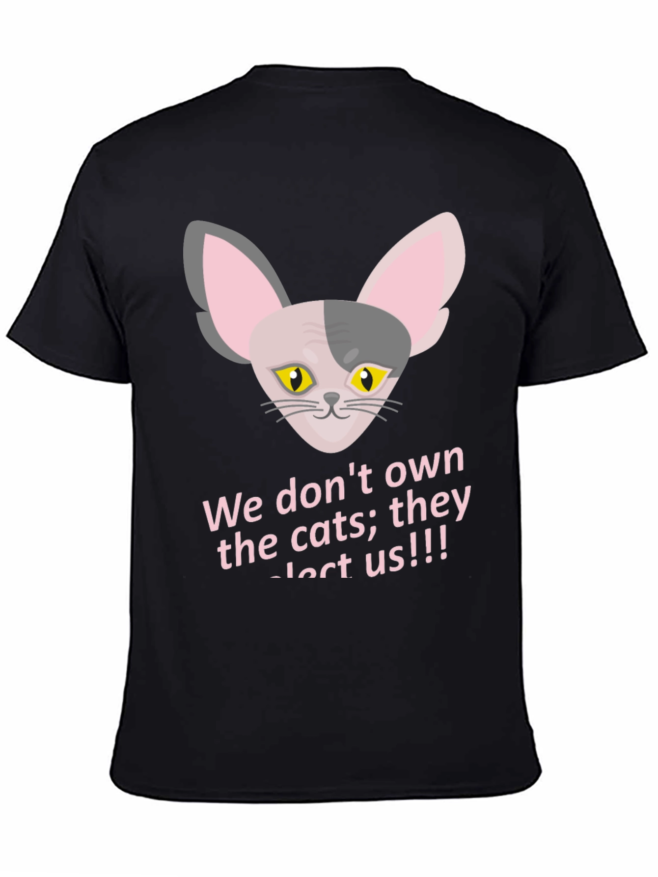 Funny Cat T-Shirt - They Elect Us!!!