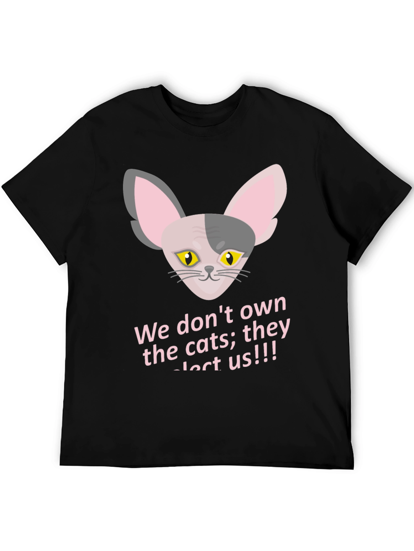 Funny Cat T-Shirt - They Elect Us!!!
