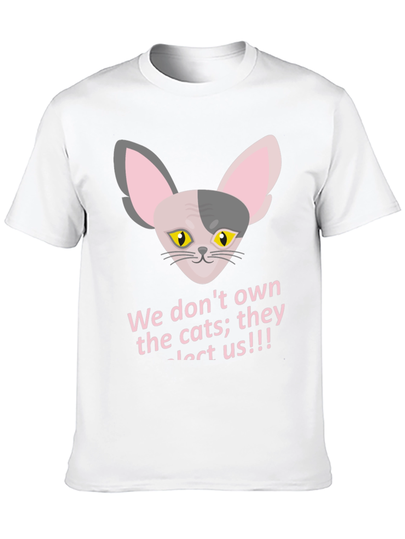 Funny Cat T-Shirt - They Elect Us!!!