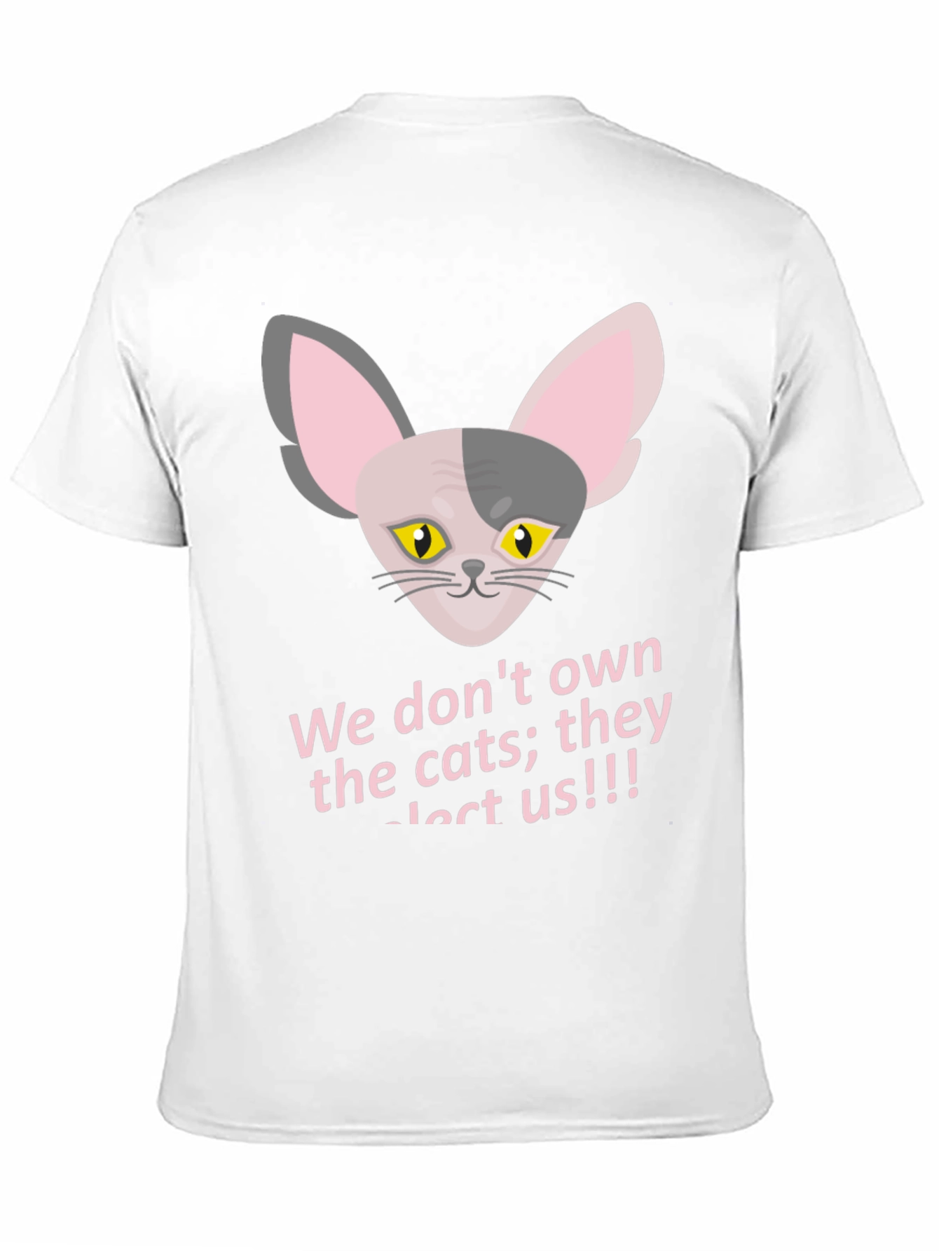 Funny Cat T-Shirt - They Elect Us!!!