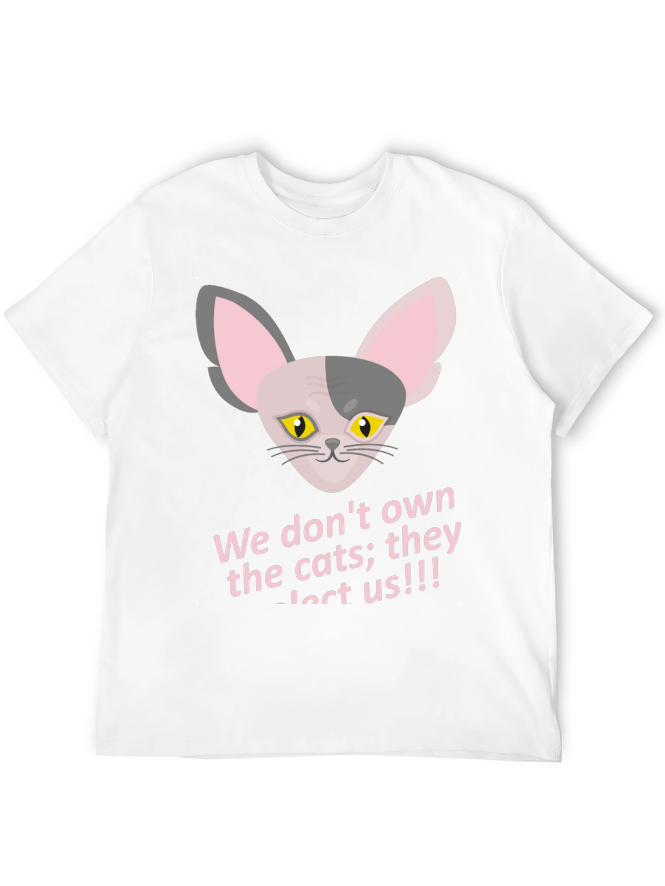 Funny Cat T-Shirt - They Elect Us!!!