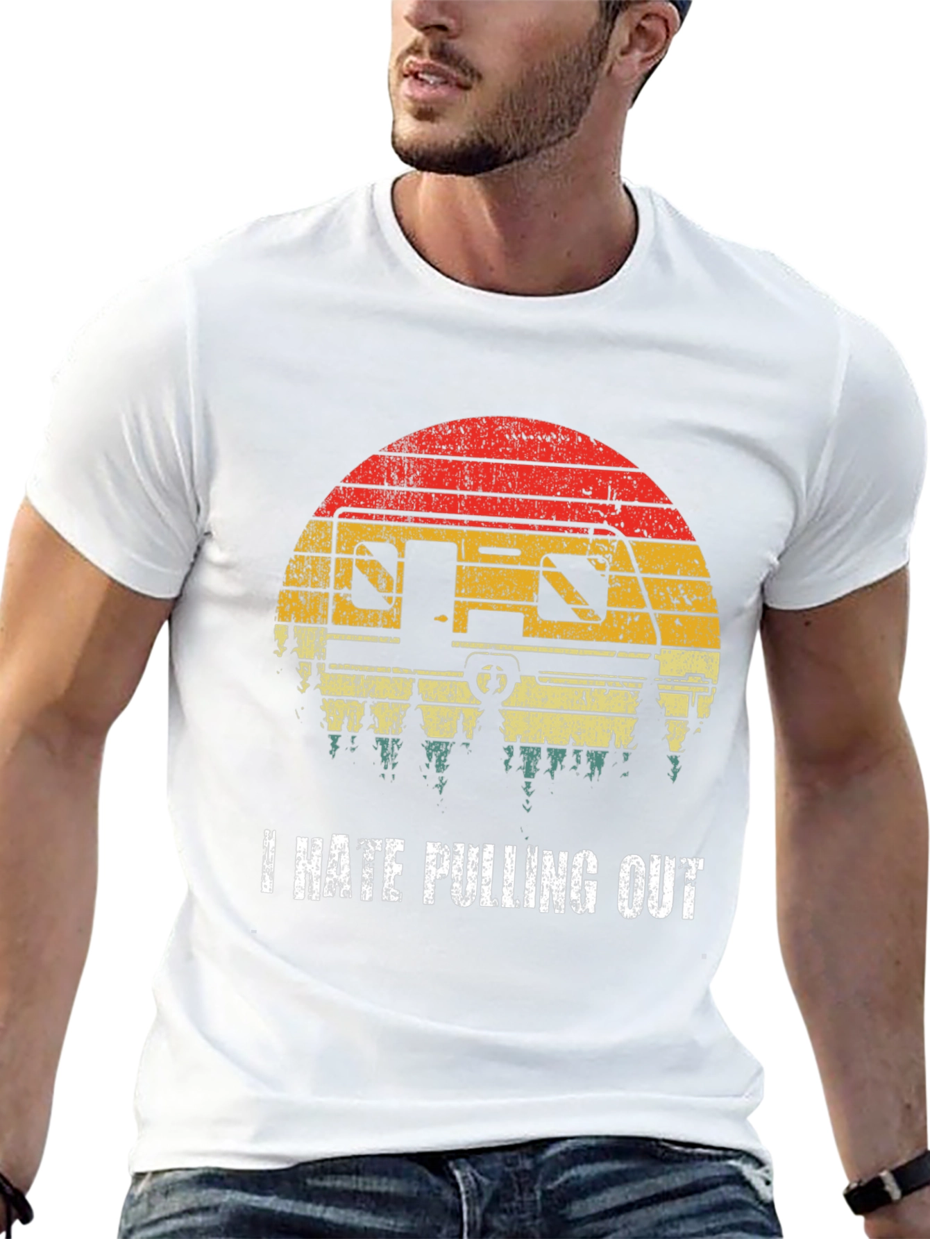 I Hate Pulling Out T-Shirt Camping RV