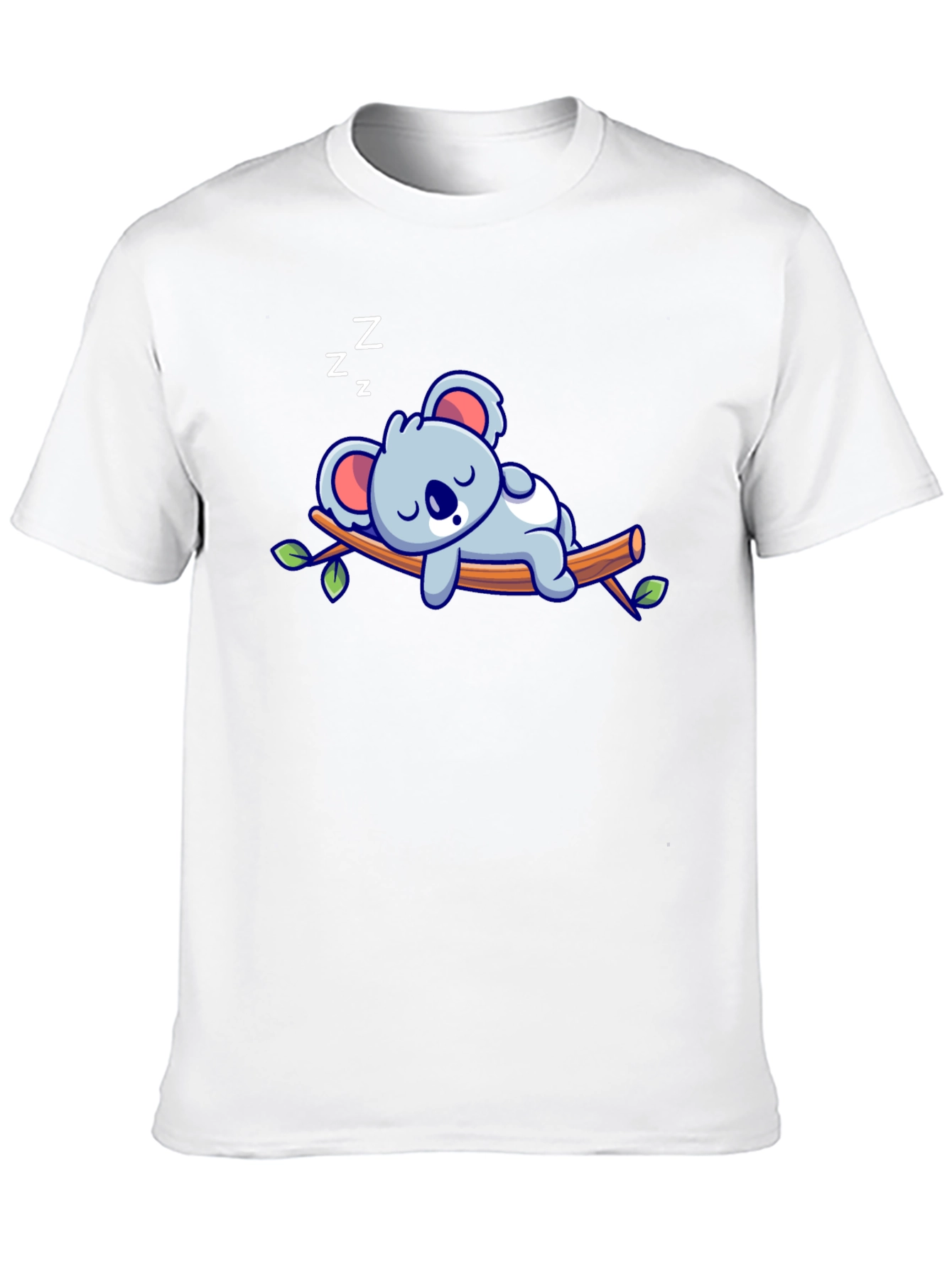 Cute Sleeping Koala Graphic T-Shirt