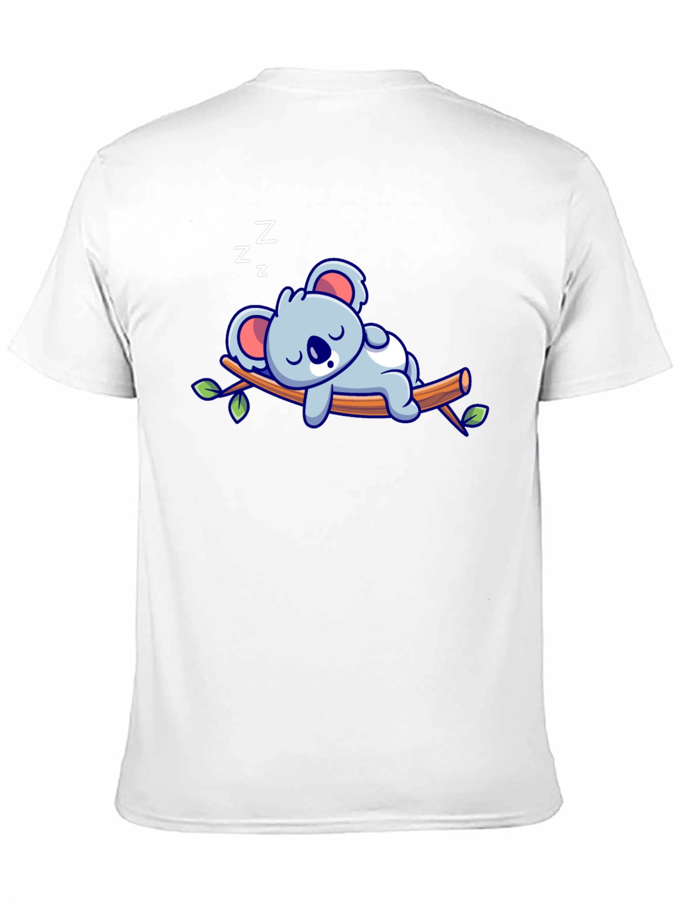 Cute Sleeping Koala Graphic T-Shirt