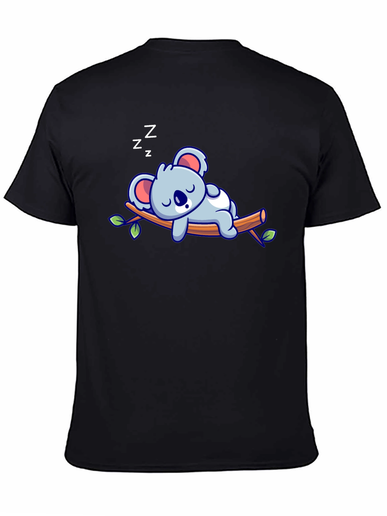 Cute Sleeping Koala Graphic T-Shirt