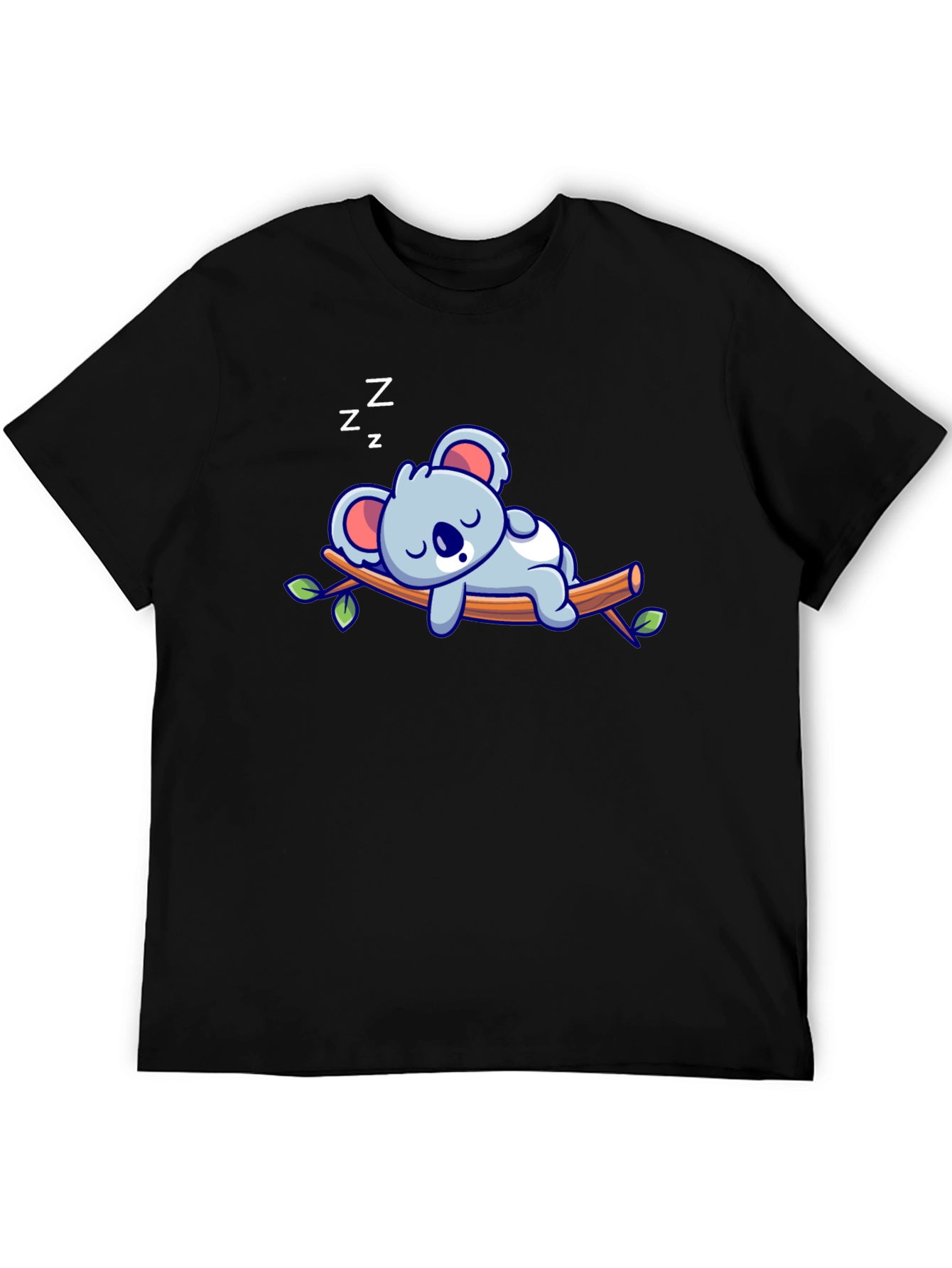 Cute Sleeping Koala Graphic T-Shirt