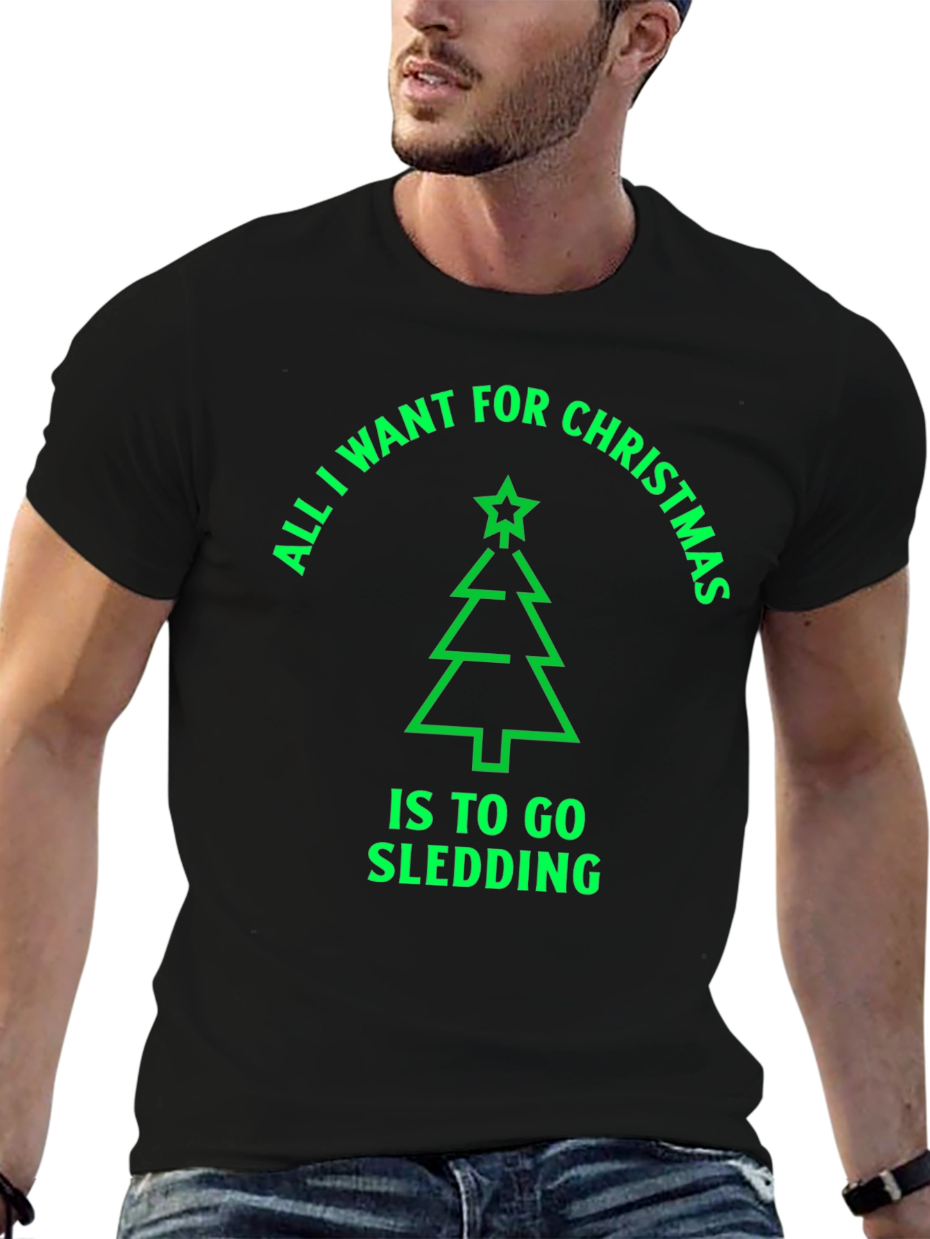 Christmas Sledding T-Shirt