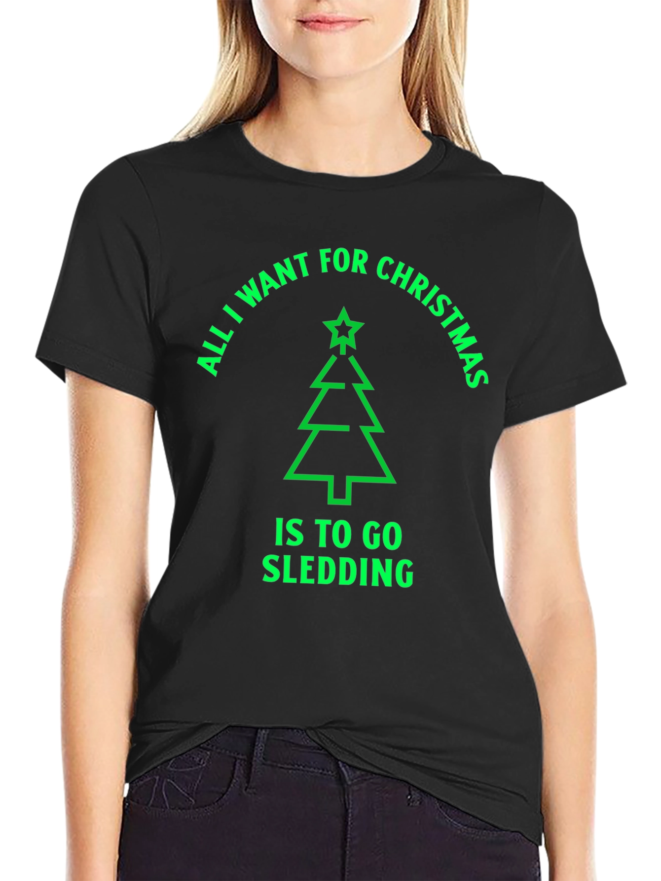 Christmas Sledding T-Shirt