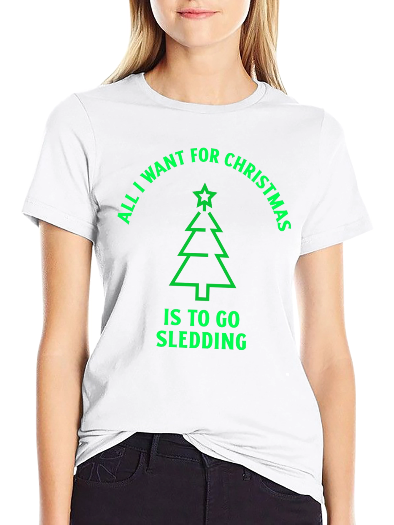 Christmas Sledding T-Shirt