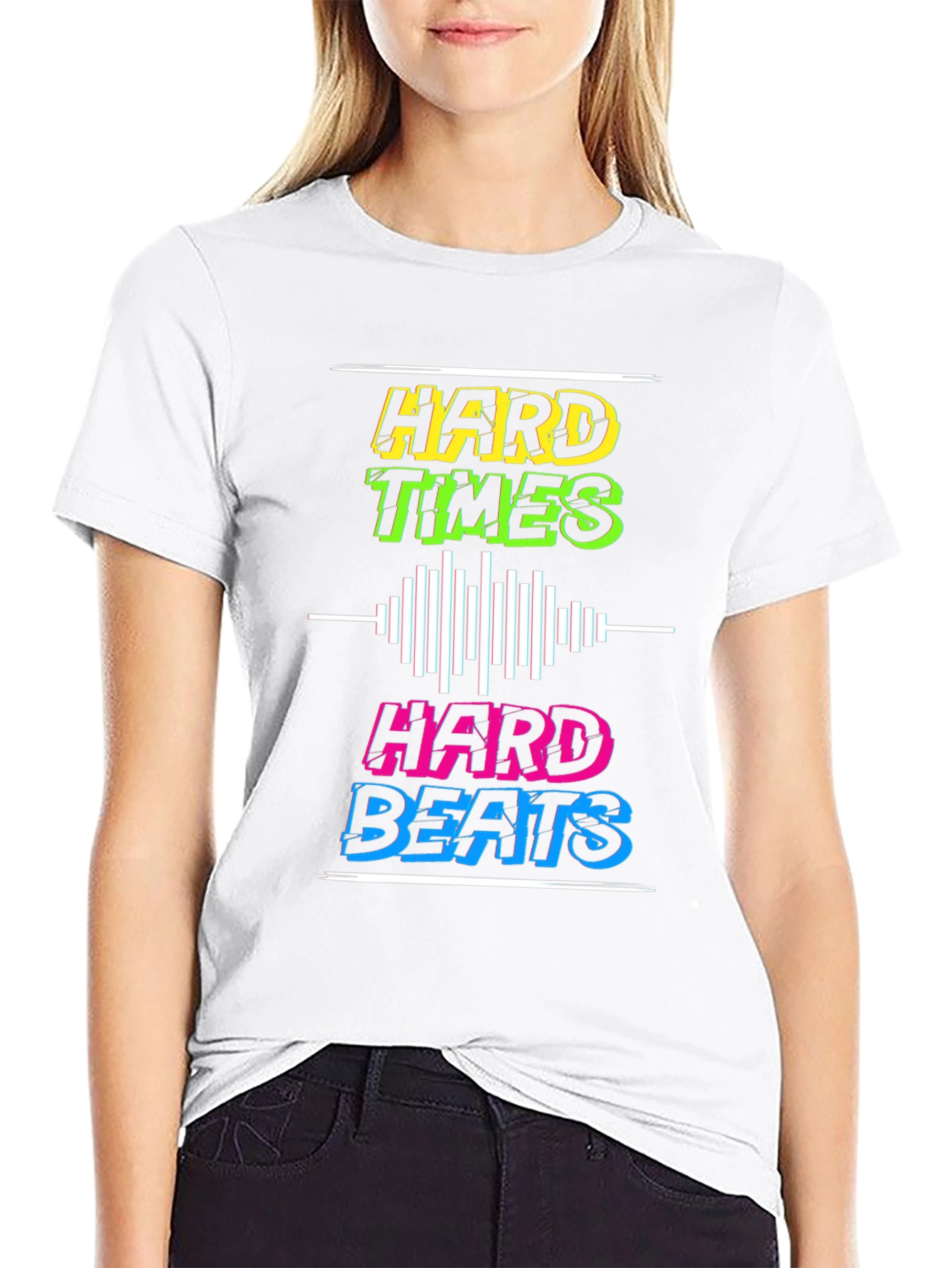 Hard Times Hard Beats Graphic Tee