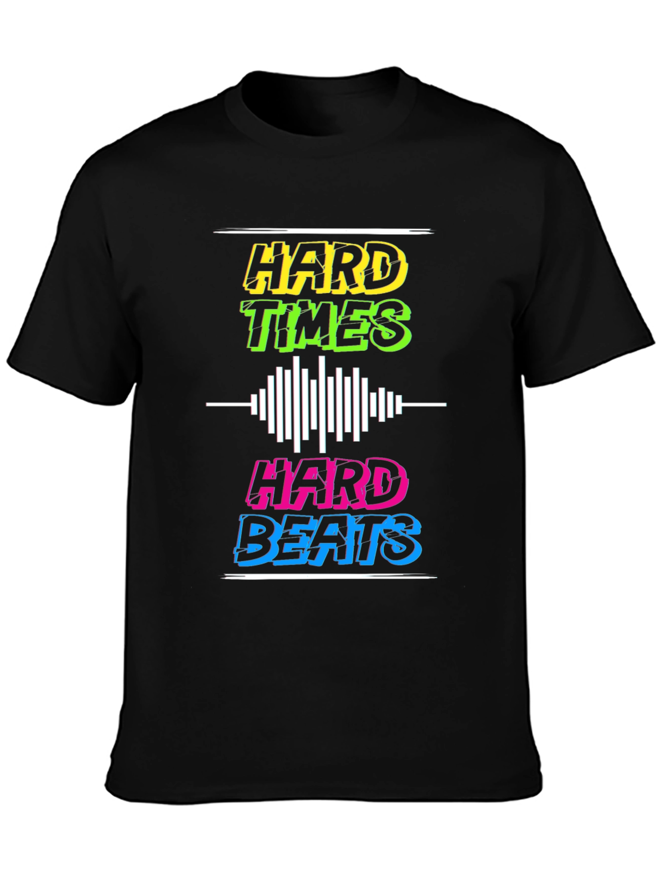 Hard Times Hard Beats Graphic Tee
