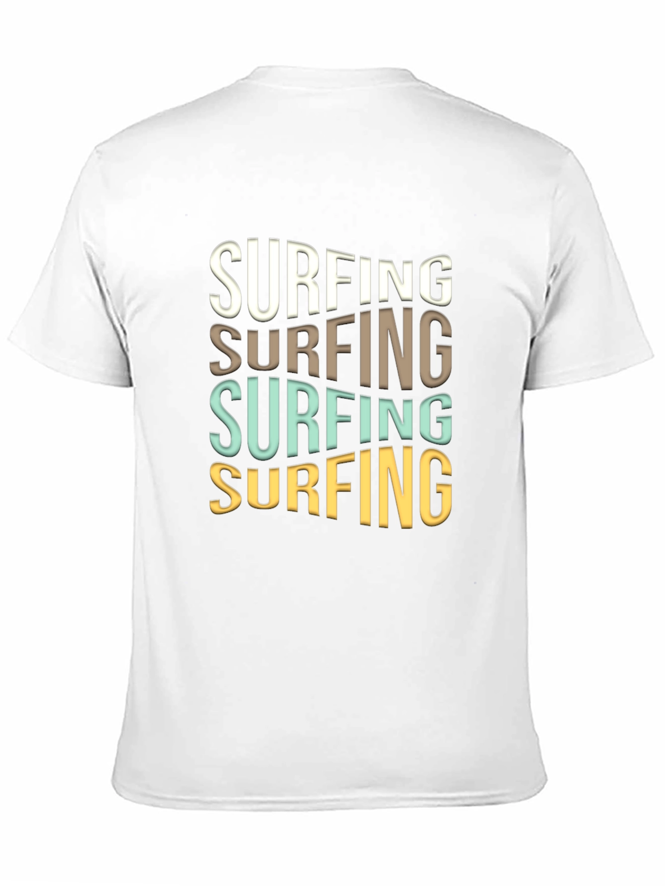 Surfing Graphic T-Shirt - Stylish Summer Tee