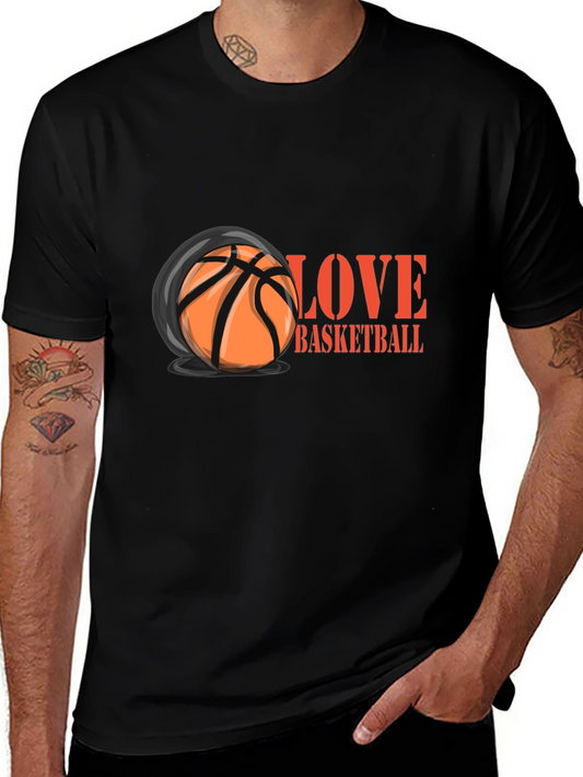 Love Basketball Graphic T-Shirt