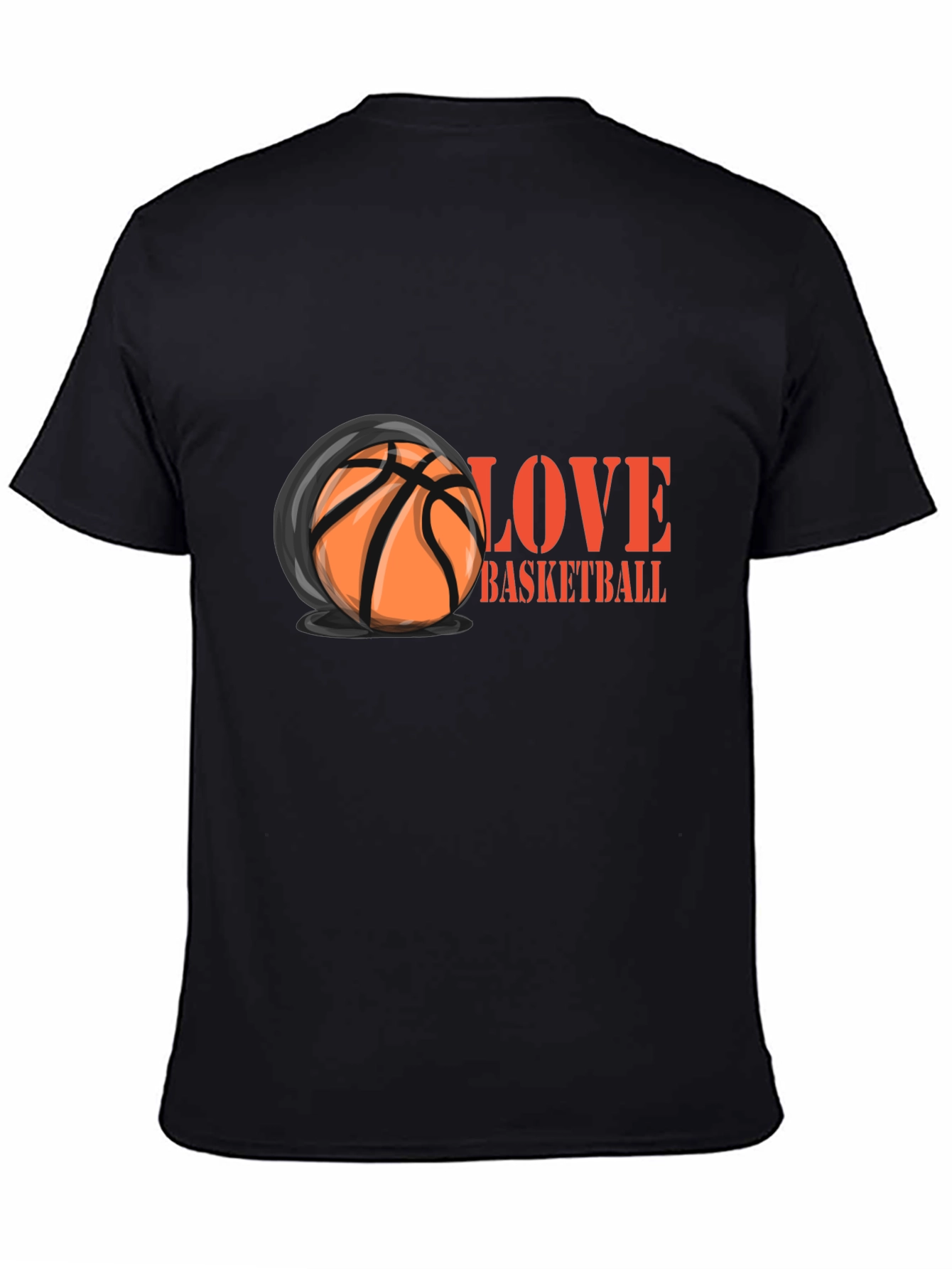 Love Basketball Graphic T-Shirt