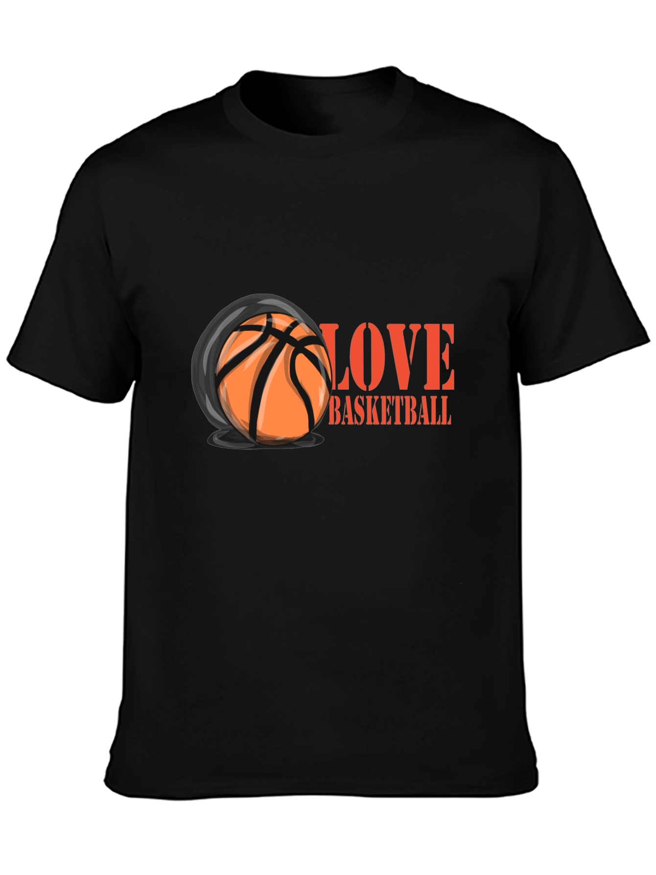 Love Basketball Graphic T-Shirt