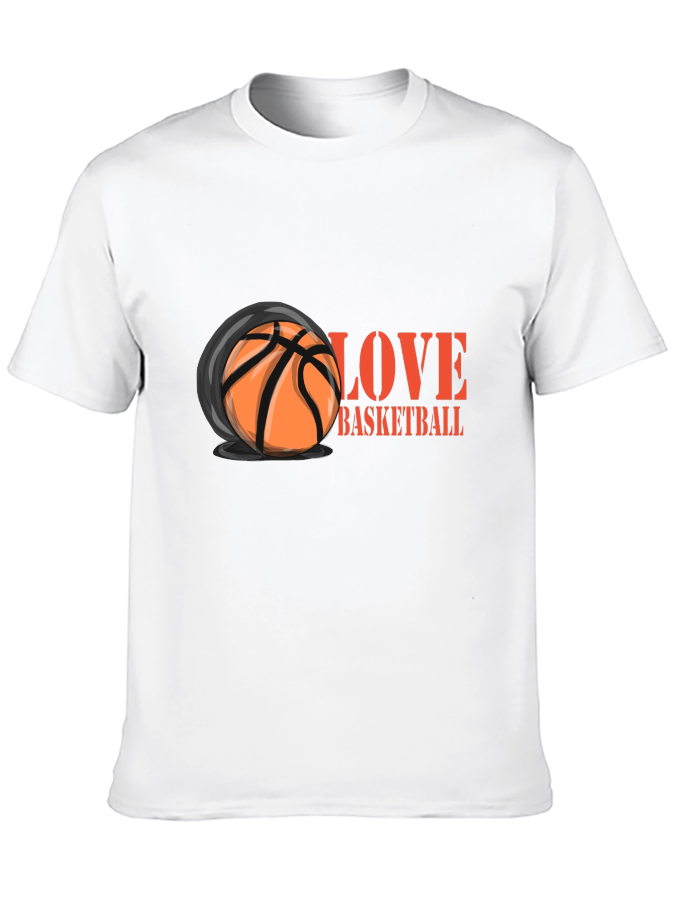 Love Basketball Graphic T-Shirt