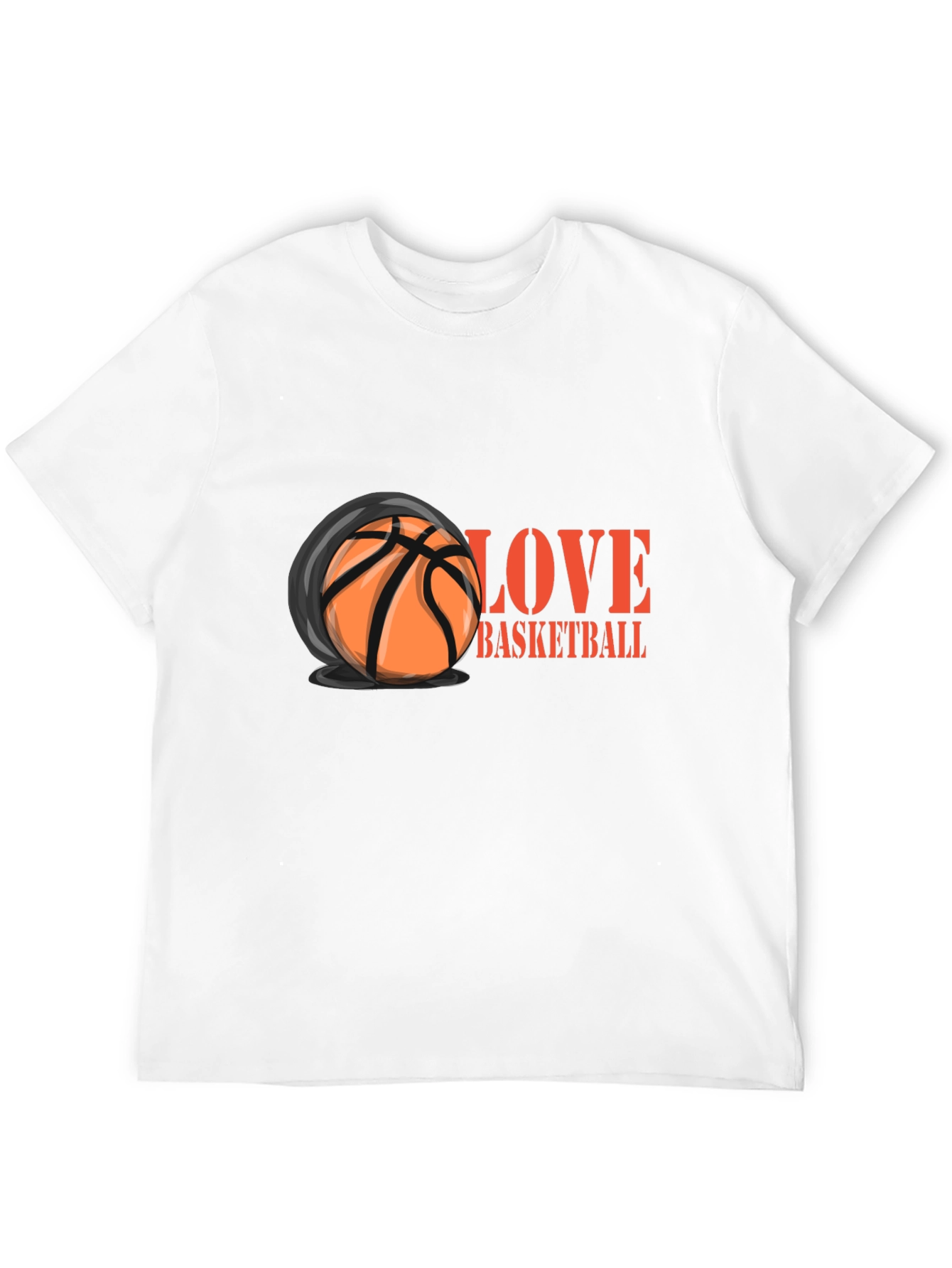 Love Basketball Graphic T-Shirt