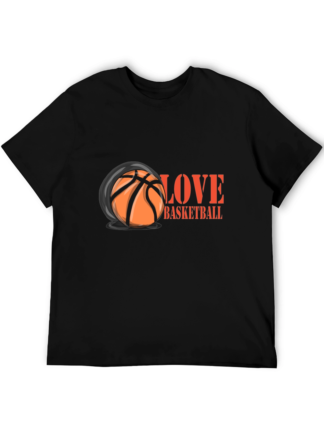 Love Basketball Graphic T-Shirt