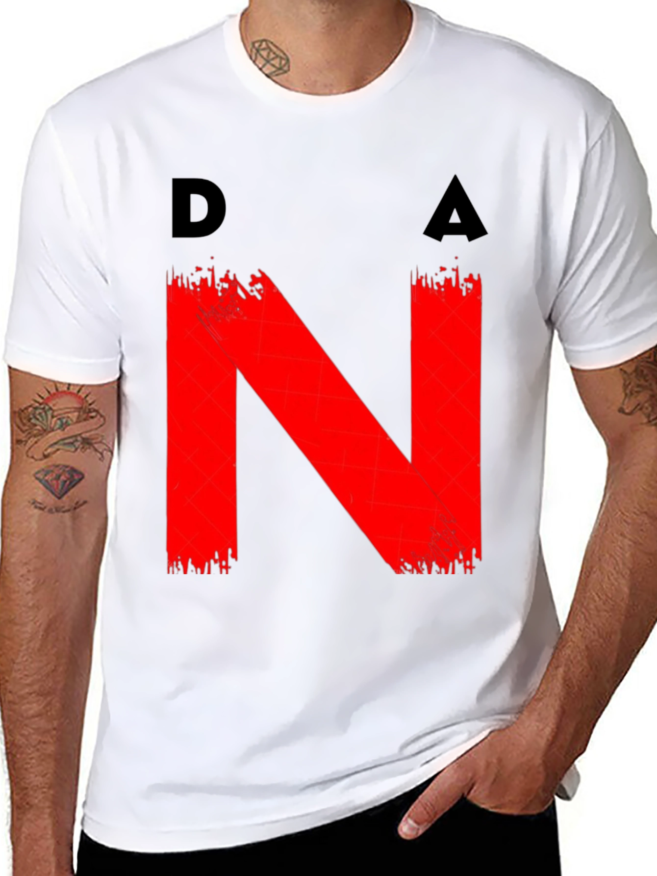 Bold Graphic Tee - DNA Design