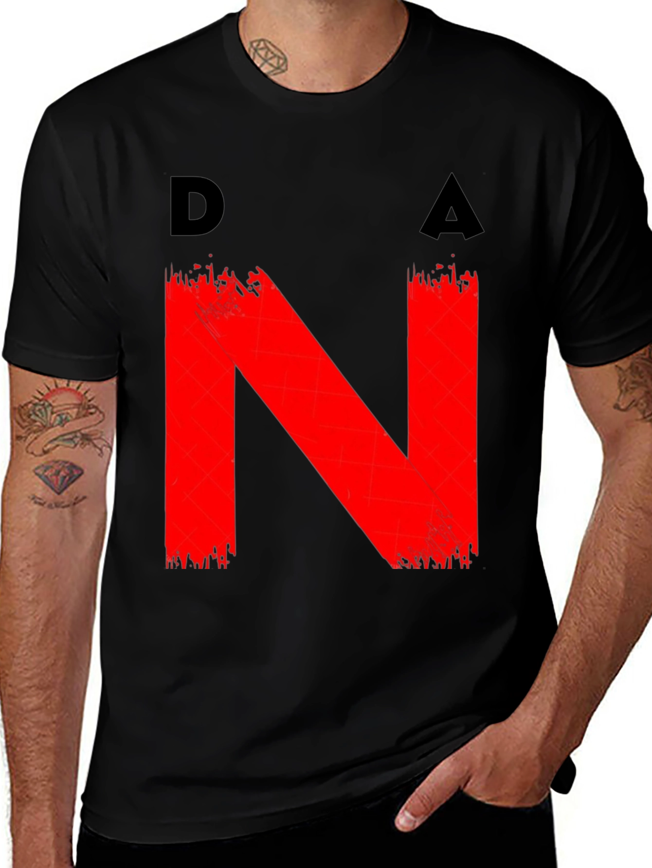 Bold Graphic Tee - DNA Design