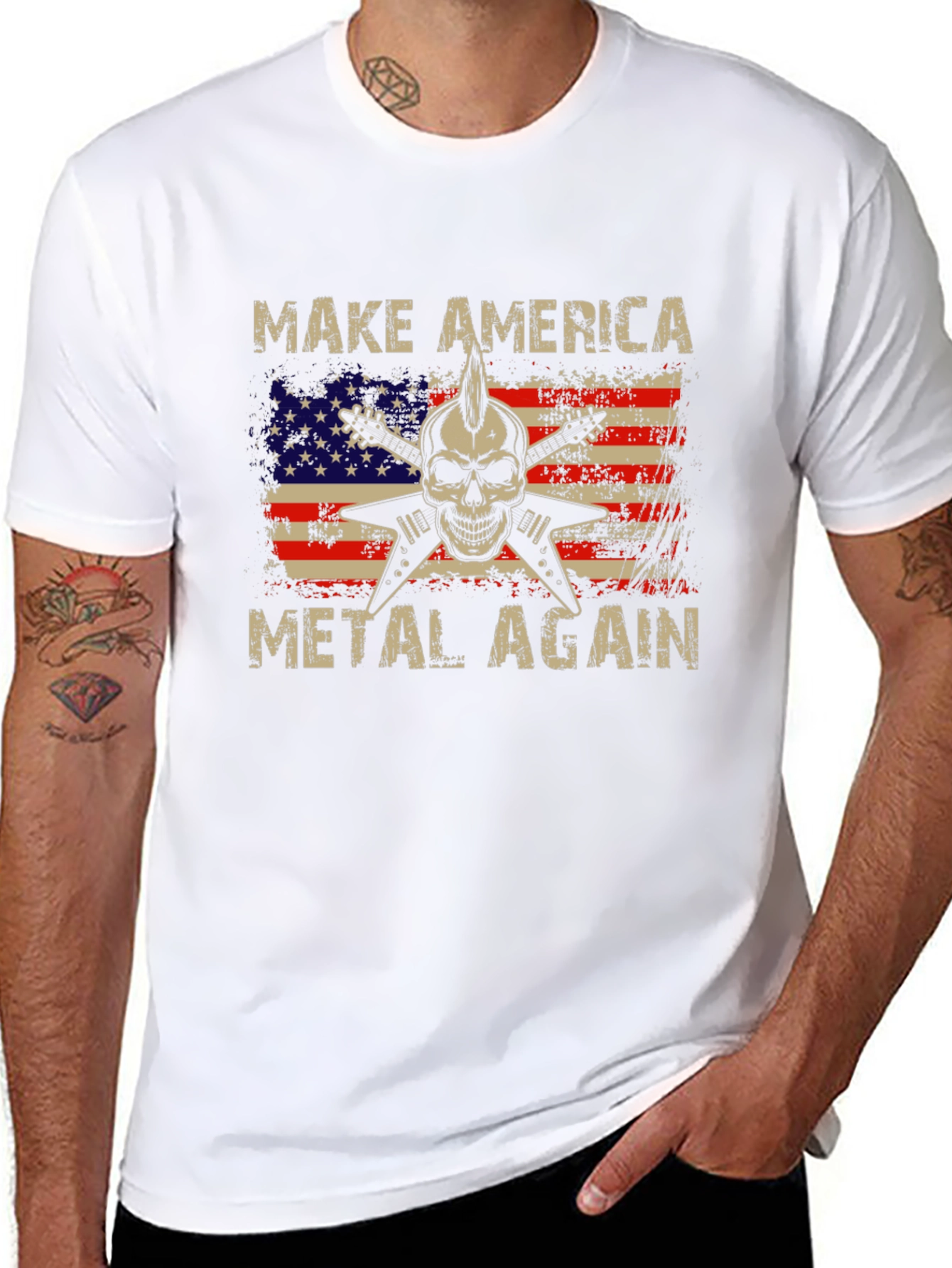 Make America Metal Again Graphic Tee