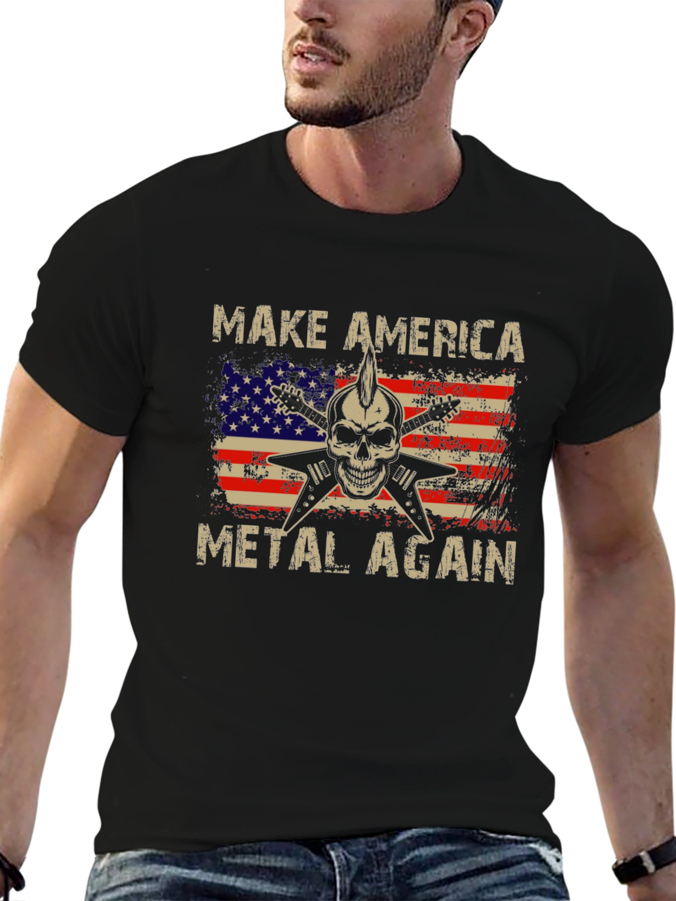 Make America Metal Again Graphic Tee