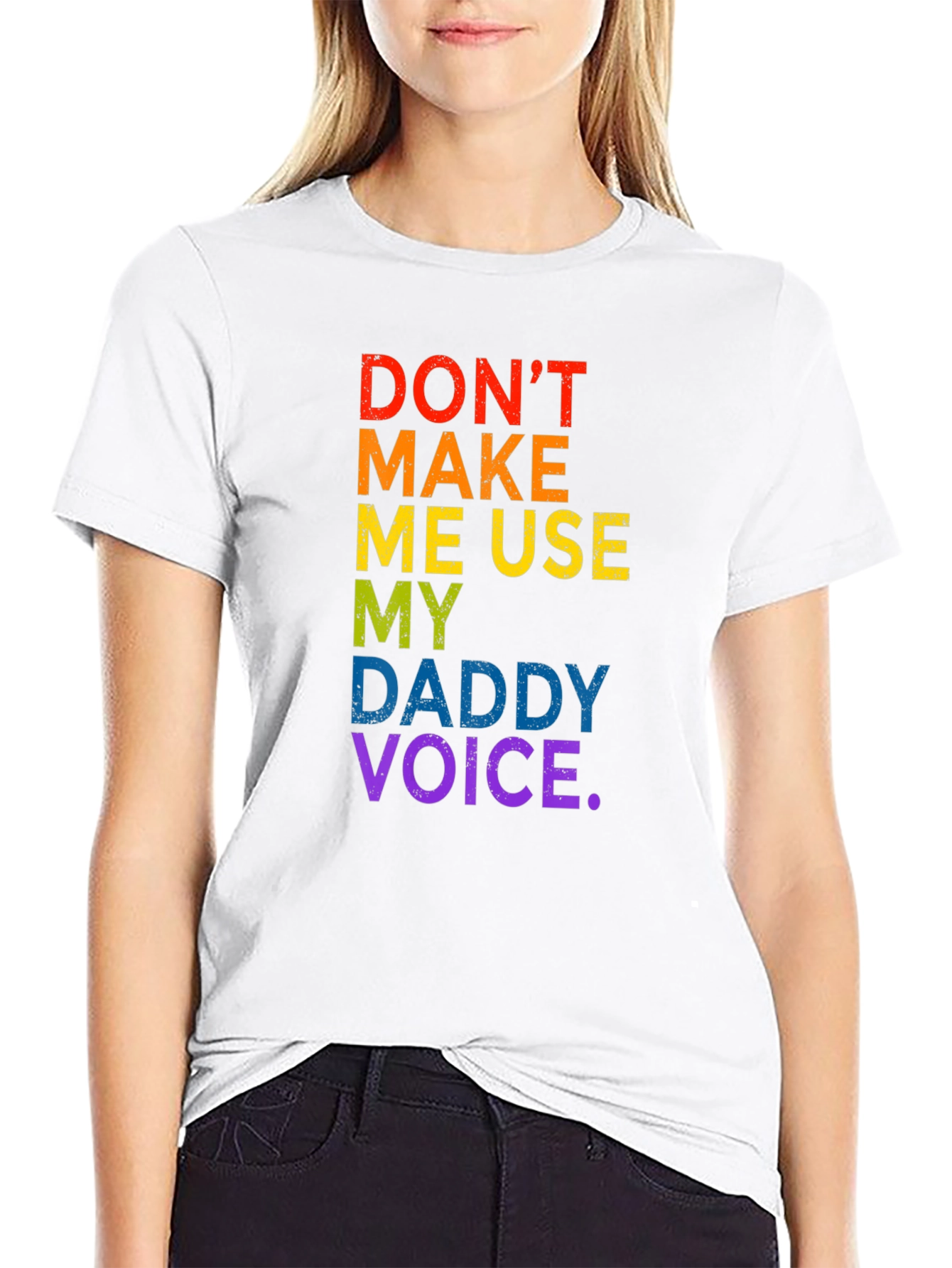 Rainbow Daddy Voice Tee