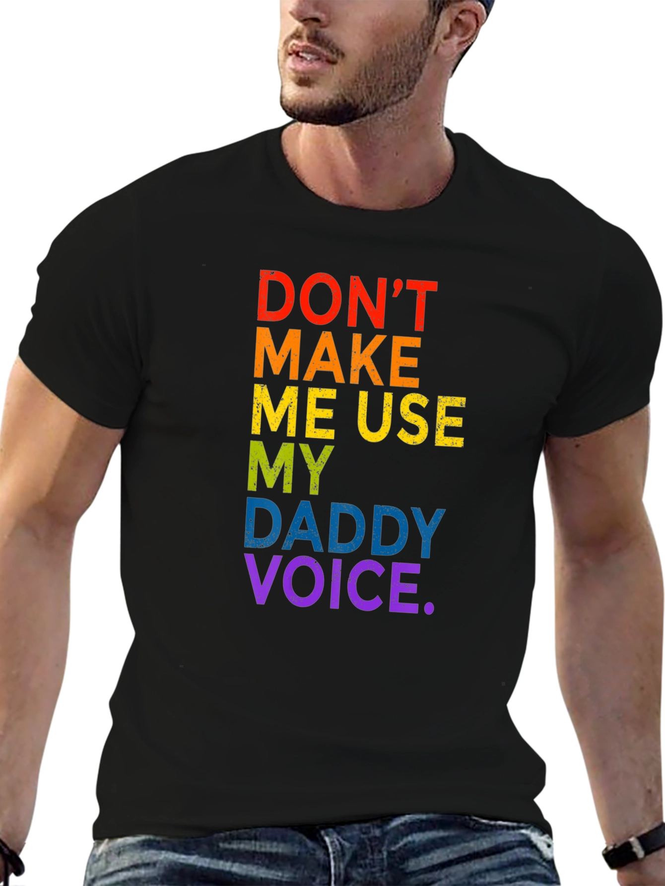 Rainbow Daddy Voice Tee