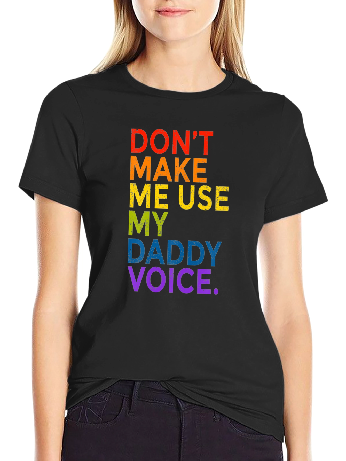 Rainbow Daddy Voice Tee