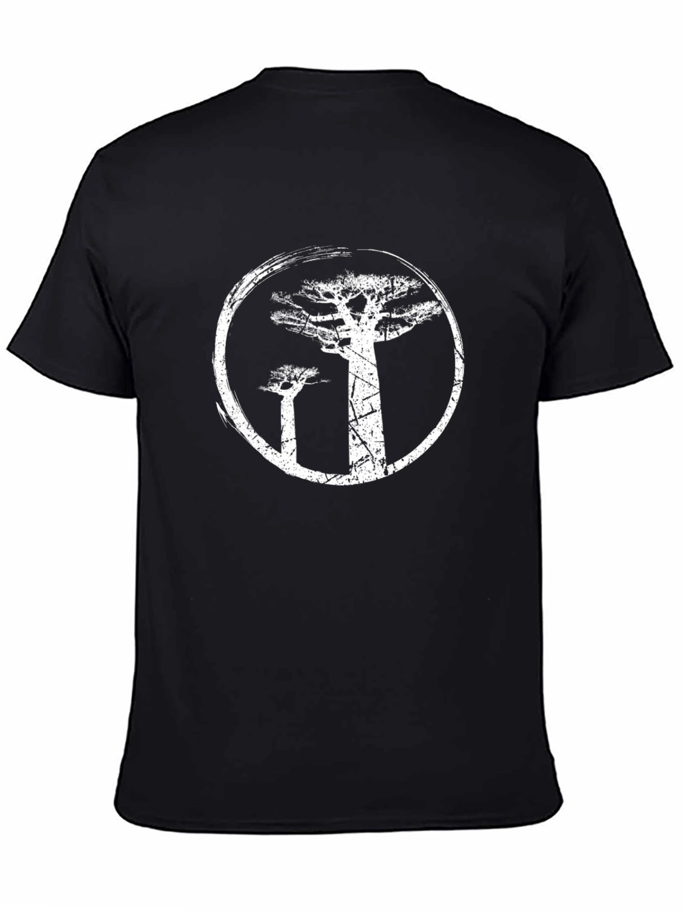 Baobab Tree Graphic Tee - Black
